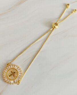 Mesmerized By The Cross Slide Bracelet