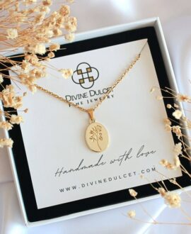 “Bouquet de Roses” 24K Classy Floral Necklace
