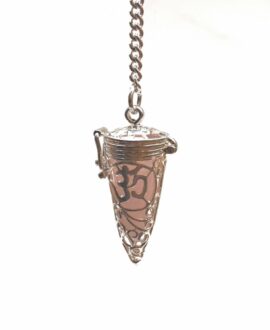 Natural Gemstone Pendulum Set of 4
