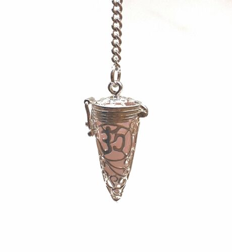 Natural Gemstone Pendulum Set of 4